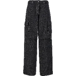Black Cotton Jeans Denim