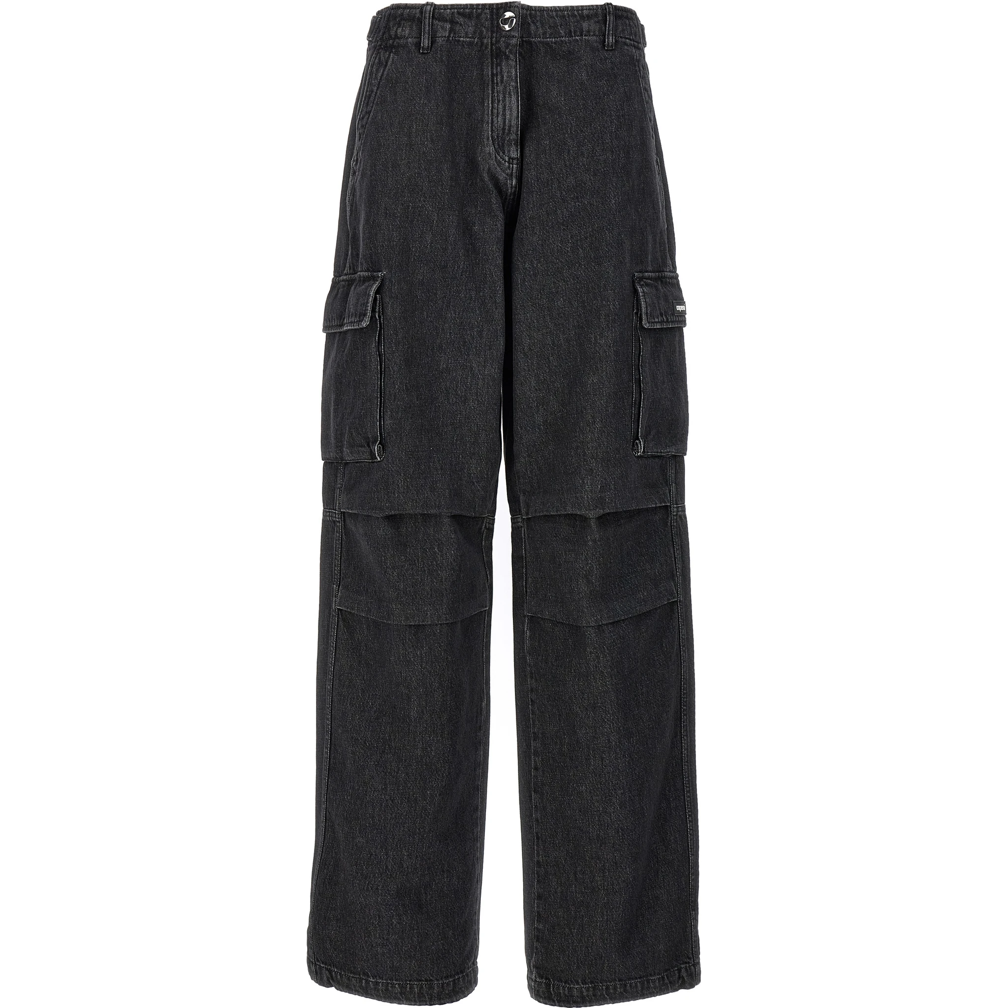 Black Cotton Jeans Denim