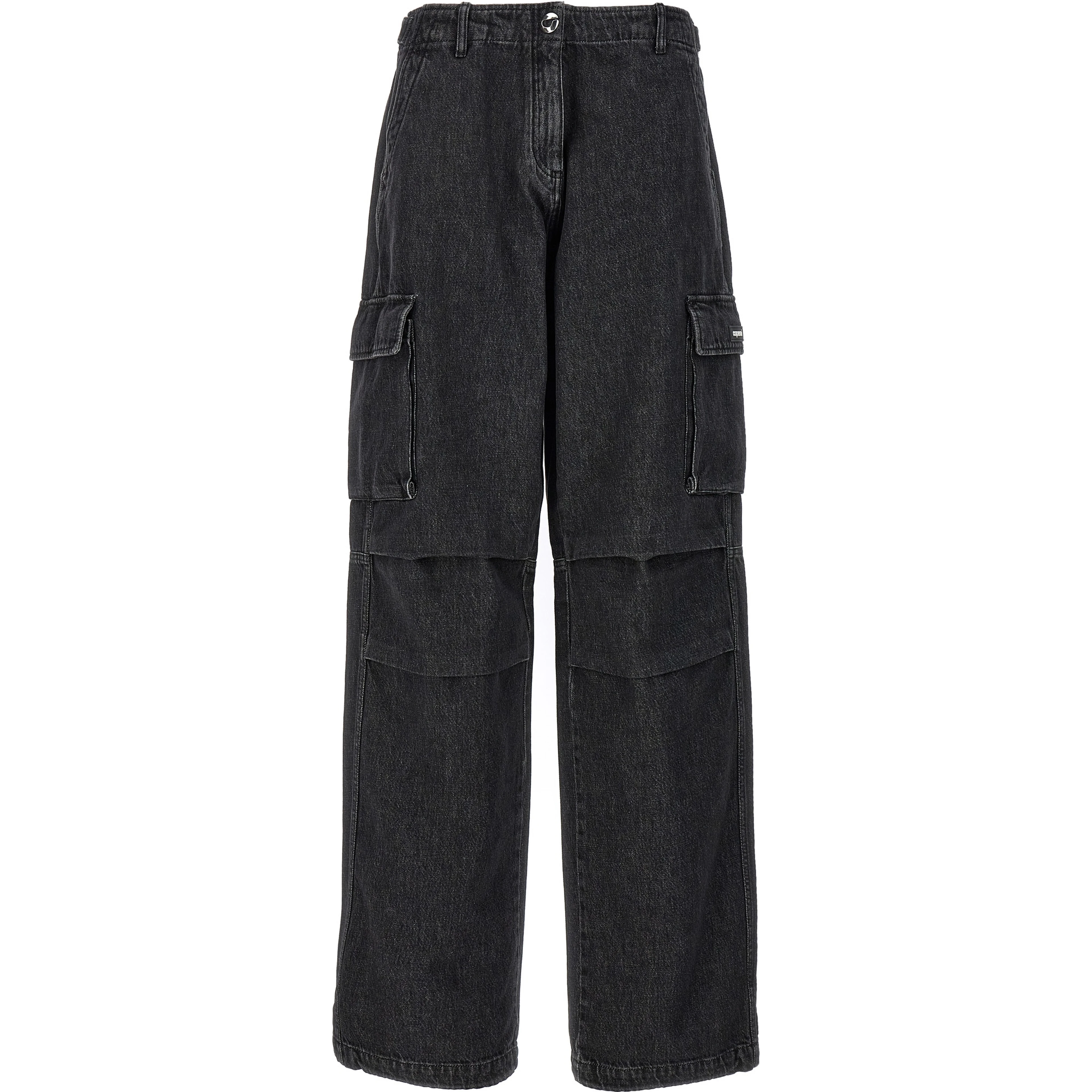 Black Cotton Jeans Denim