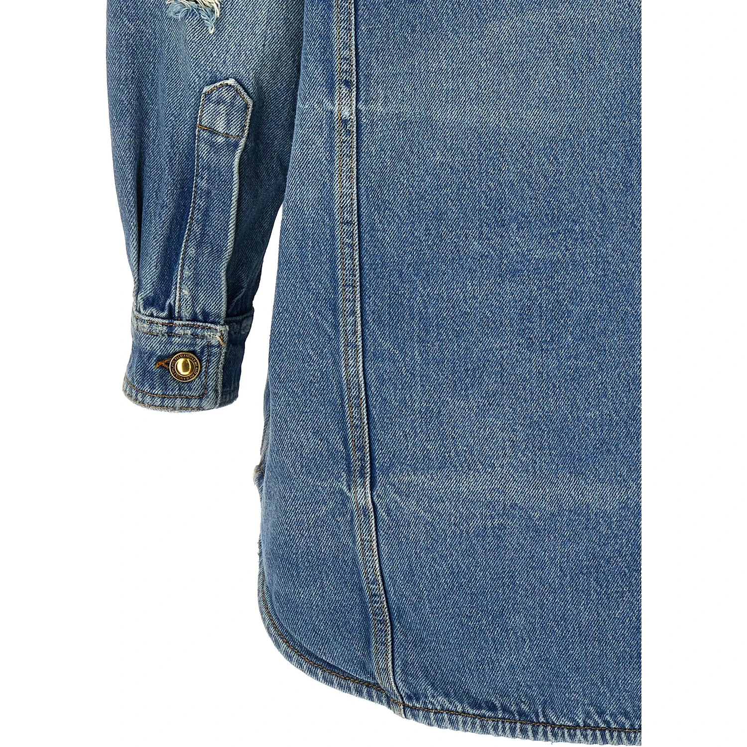 Blue Cotton Denim Jacket