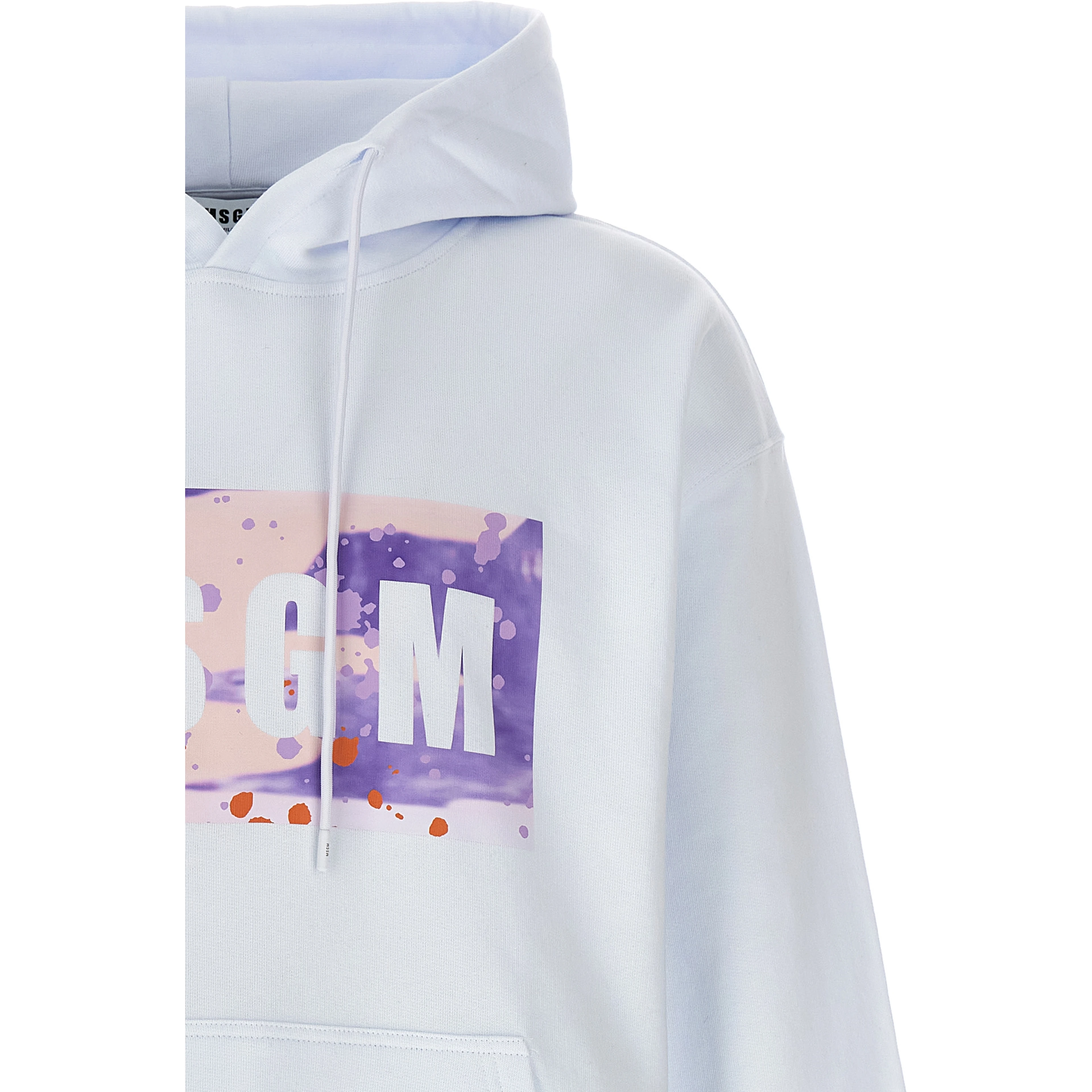 White Cotton Sweatshirt