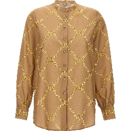 Beige Cotton Blouse