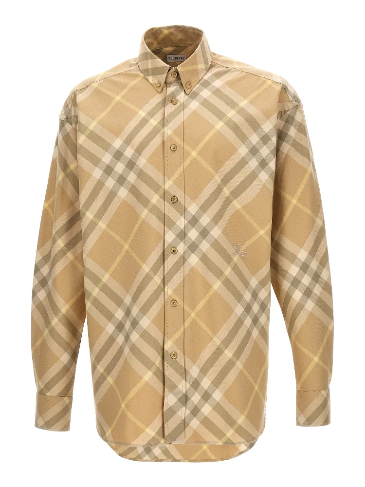 Beige Cotton Blouse