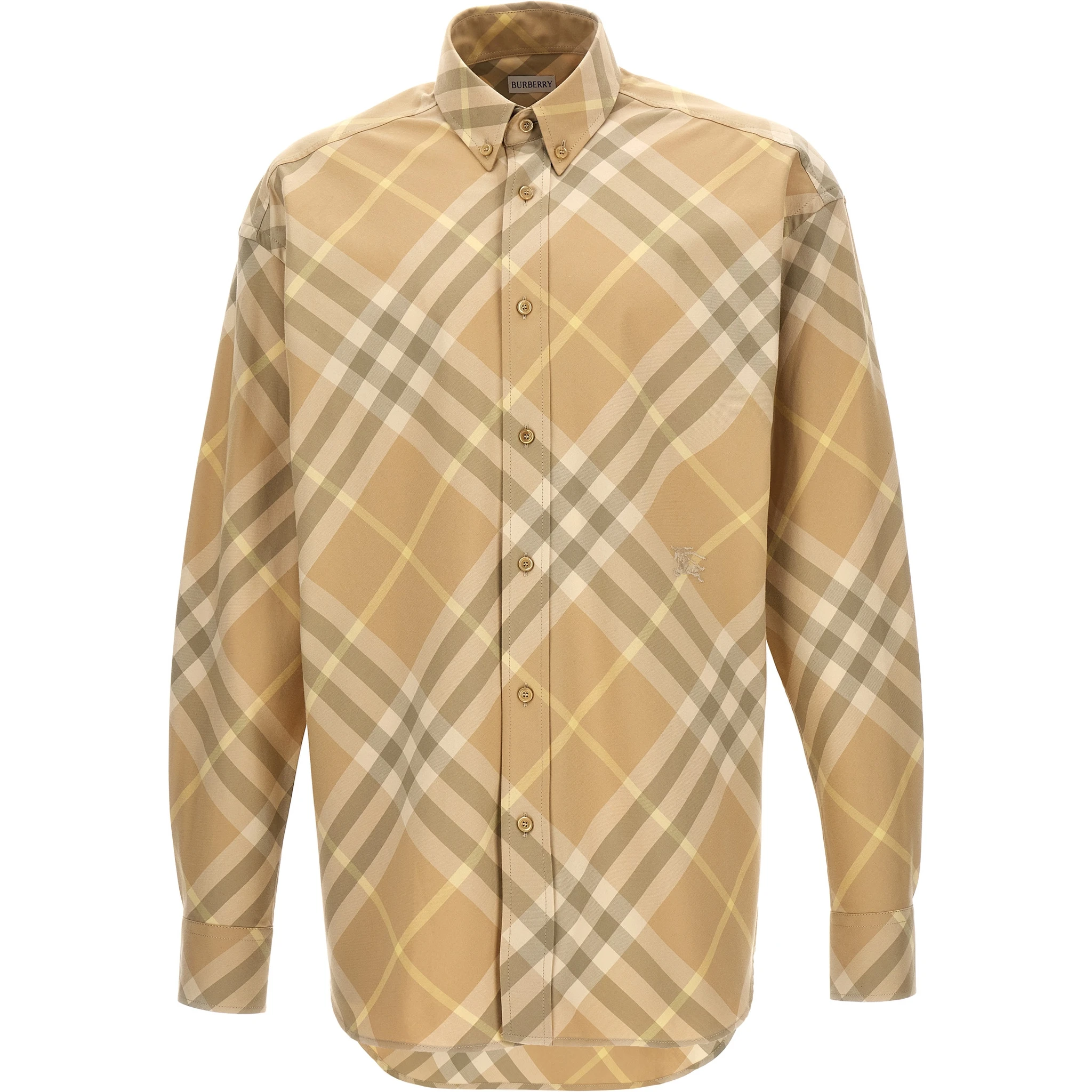 Beige Cotton Blouse
