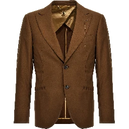 Brown Wool Blazer