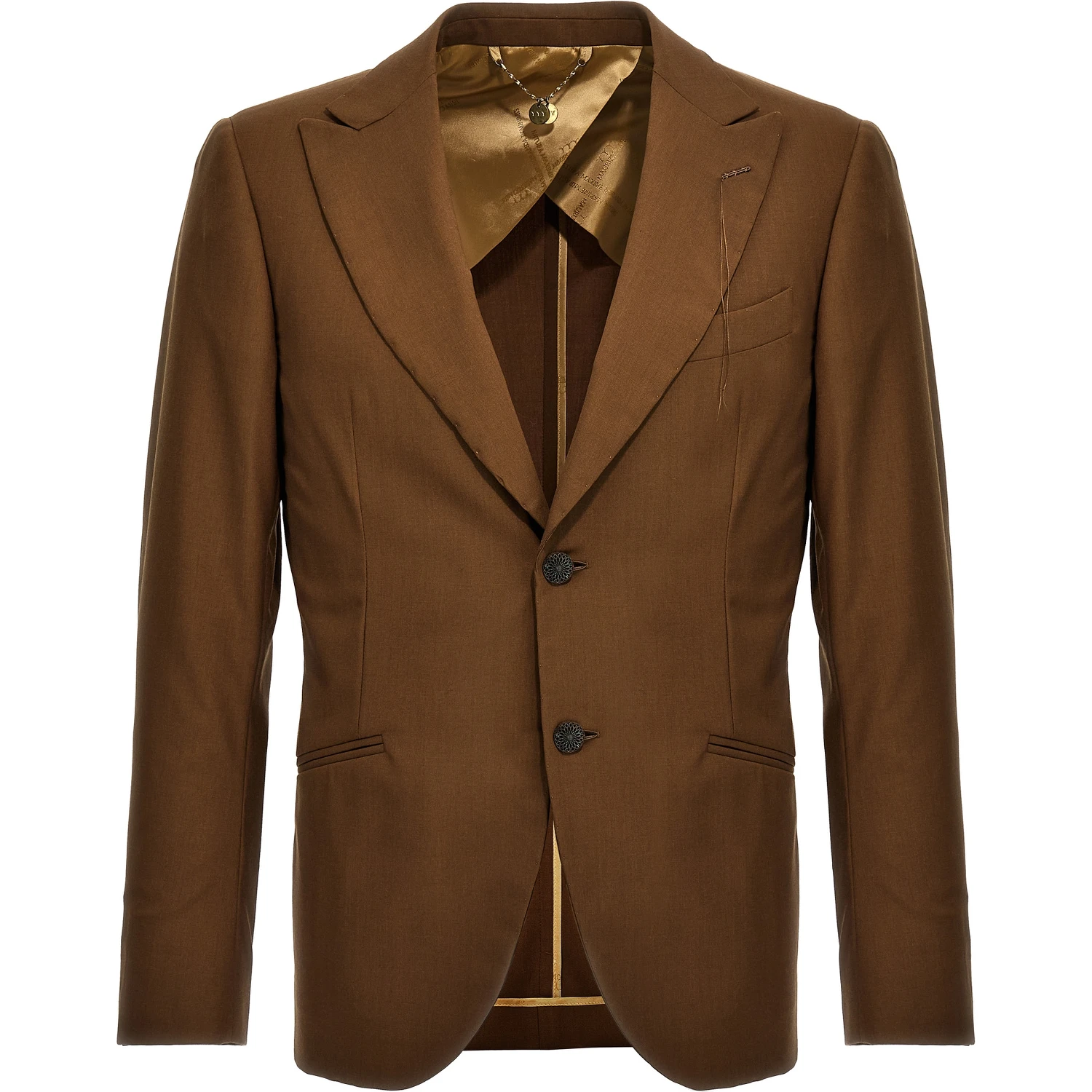 Brown Wool Blazer