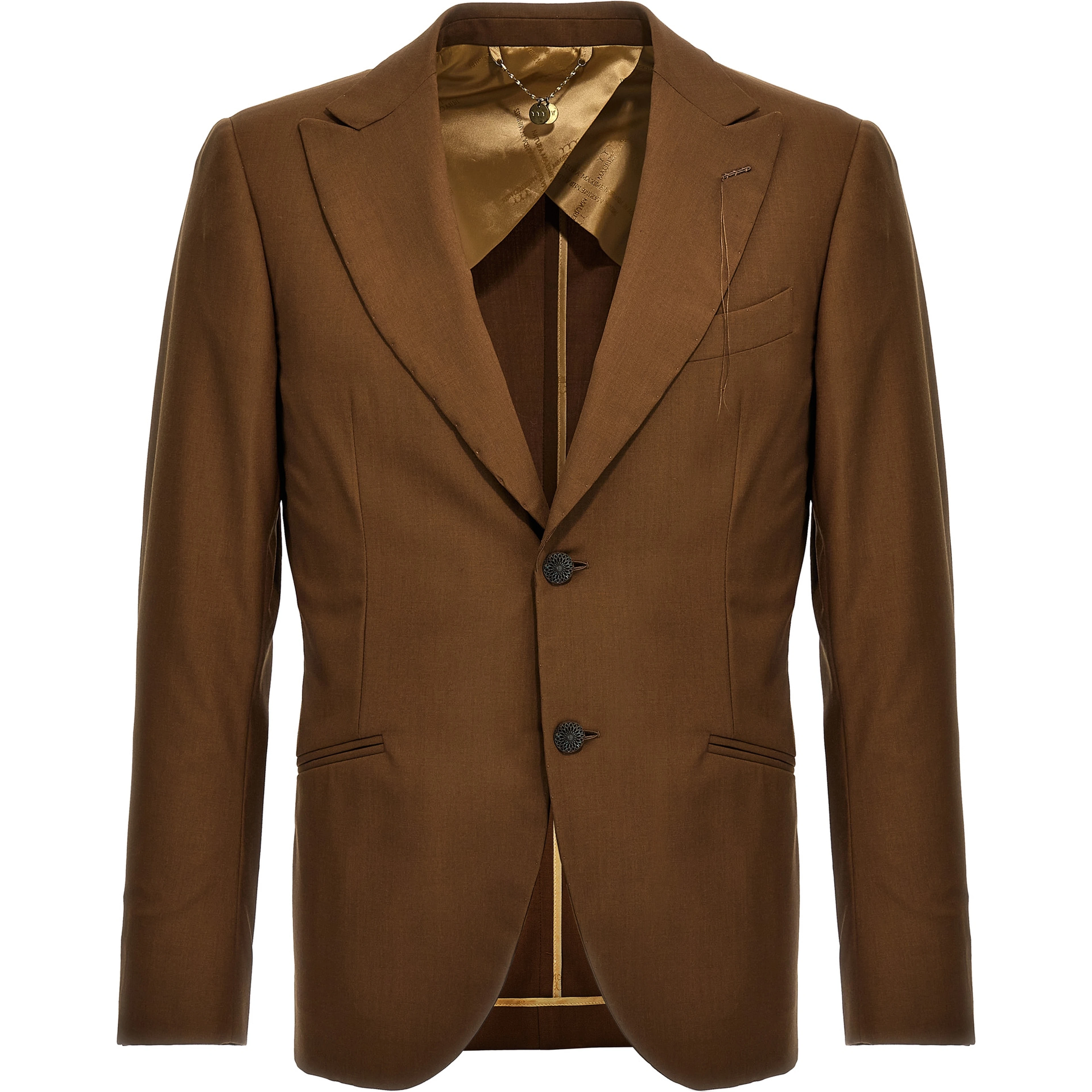 Brown Wool Blazer