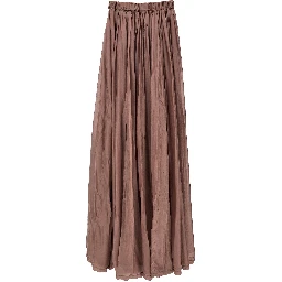 Multicolor Silk Long Dress