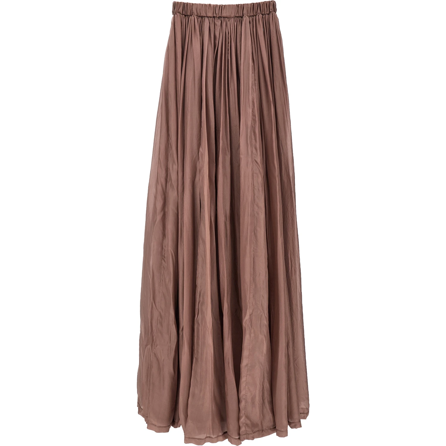 Multicolor Silk Long Dress