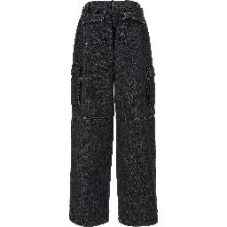 Black Cotton Jeans Denim