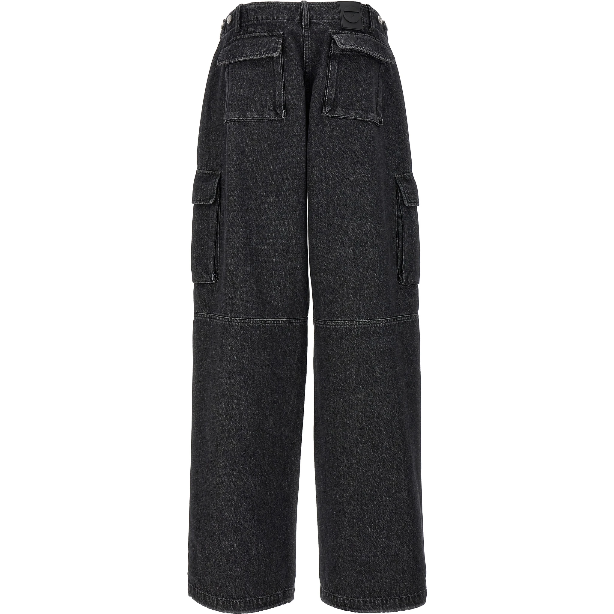 Black Cotton Jeans Denim