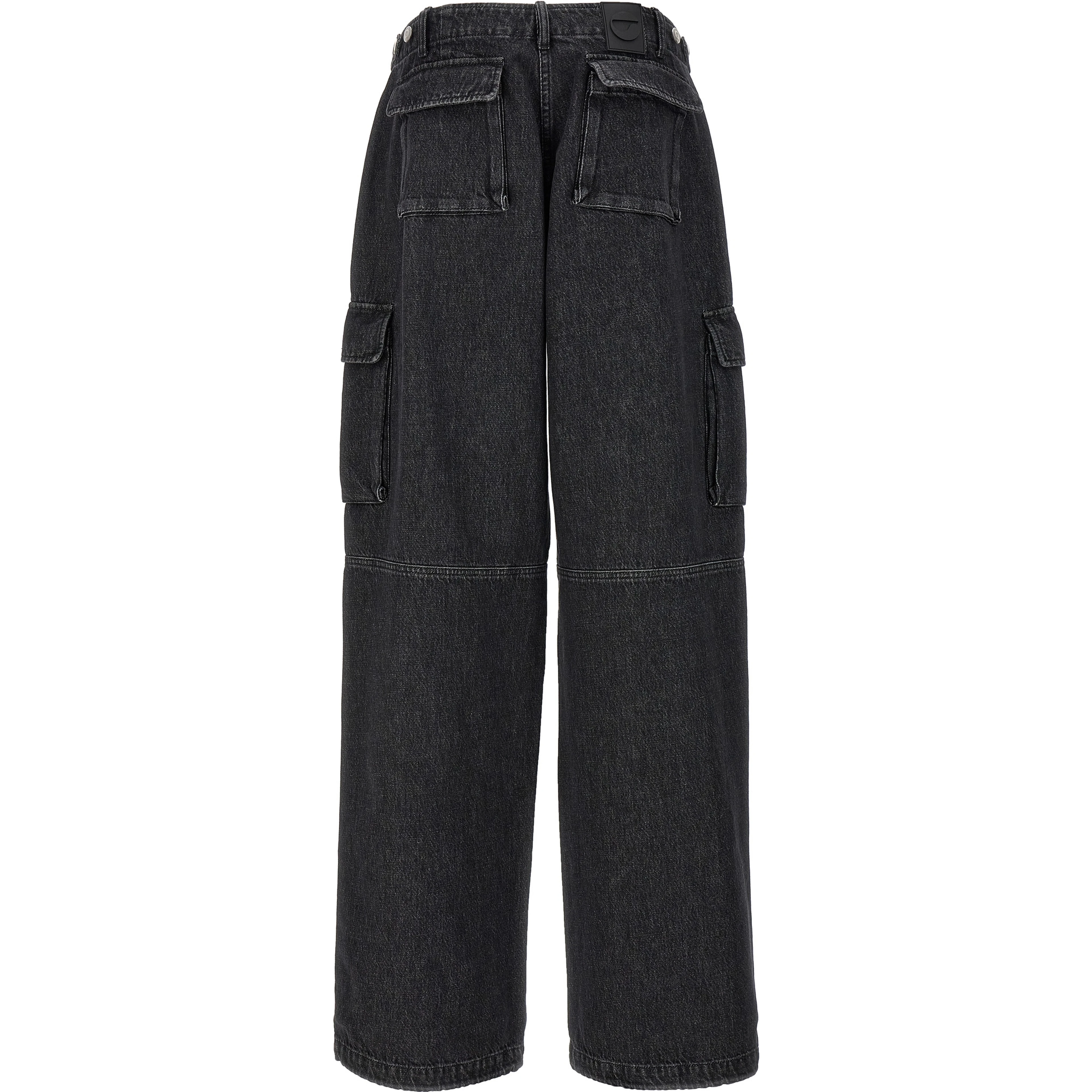 Black Cotton Jeans Denim