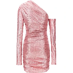 Multicolor Mohair Short Dress
