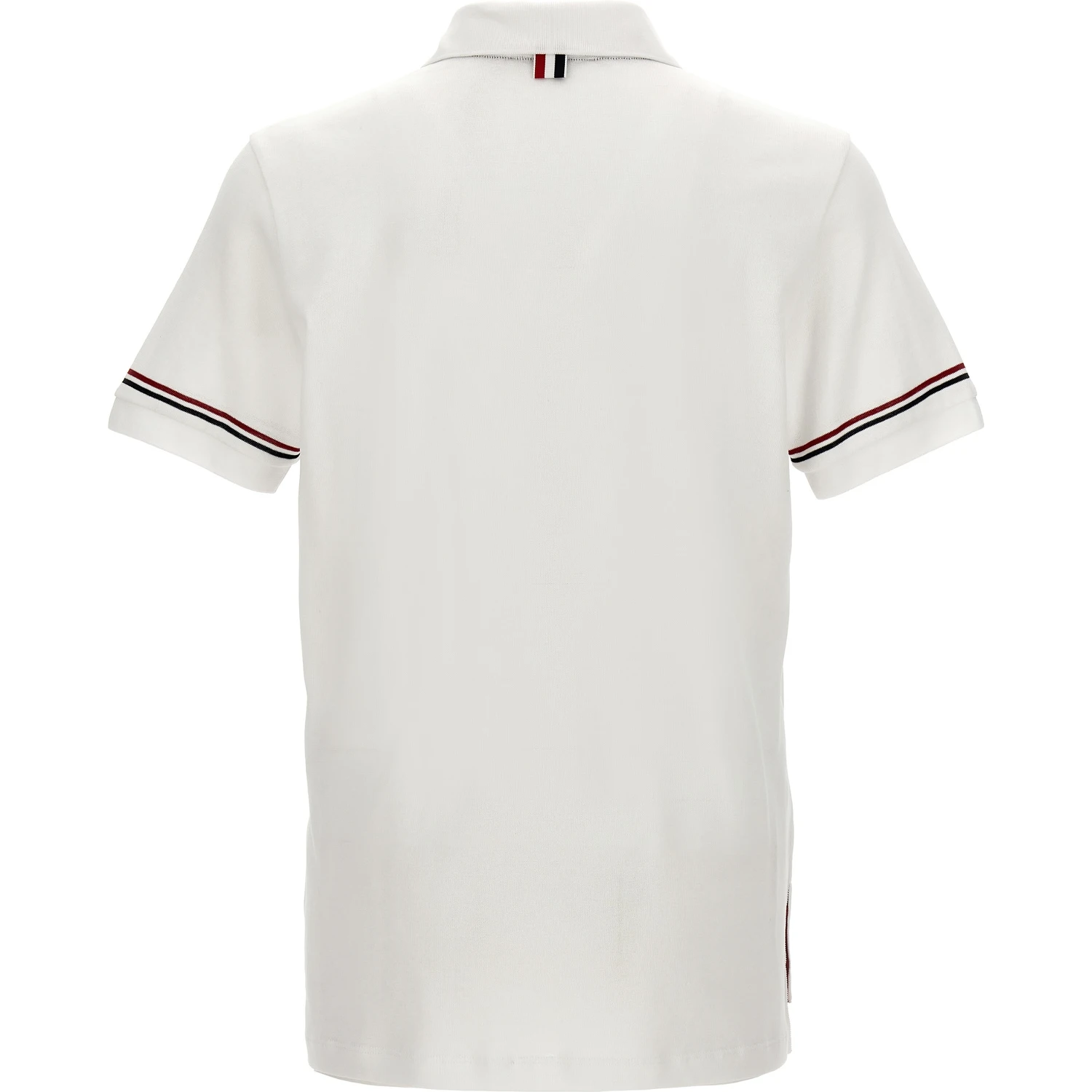 White Cotton Polo Shirt