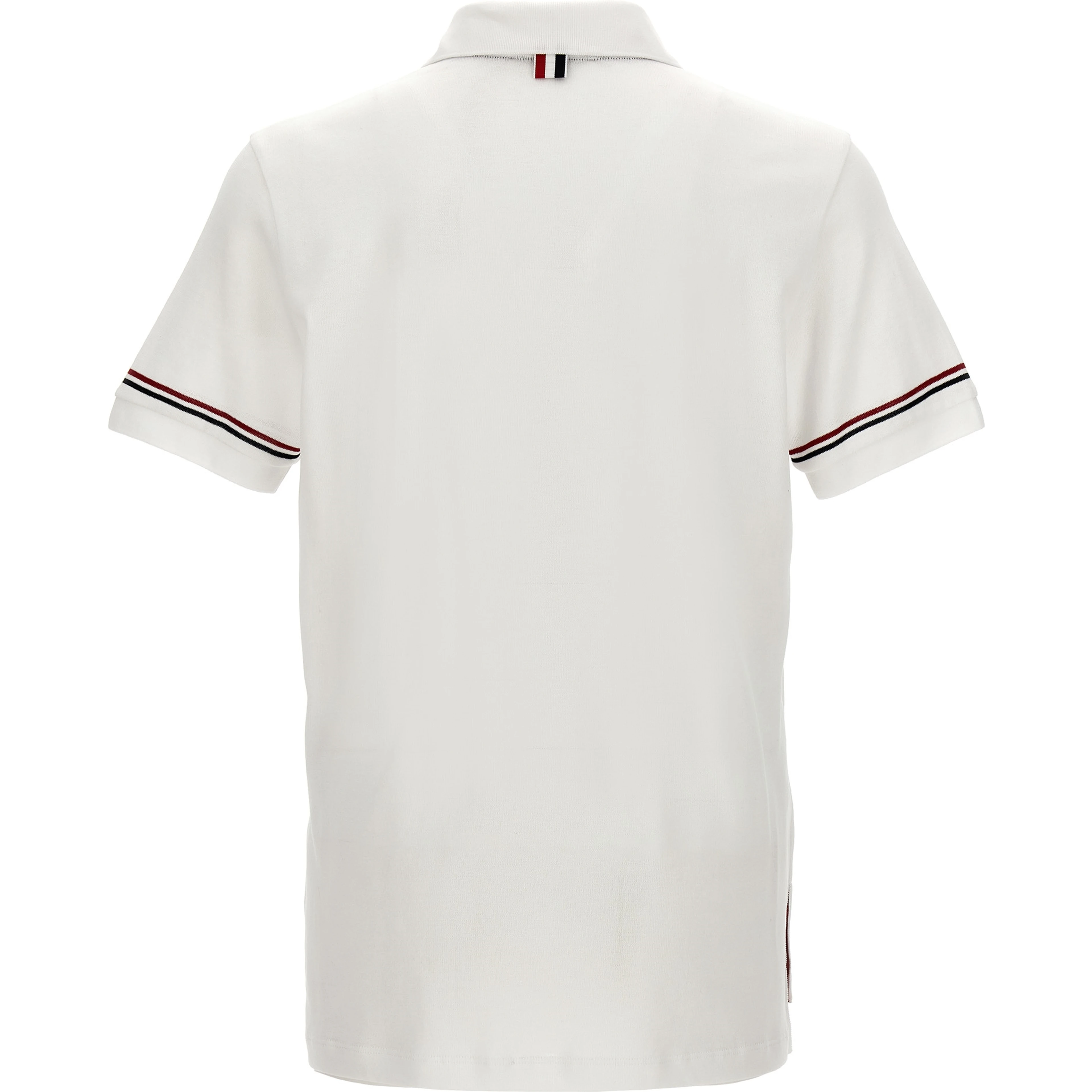 White Cotton Polo Shirt