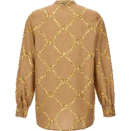 Beige Cotton Blouse