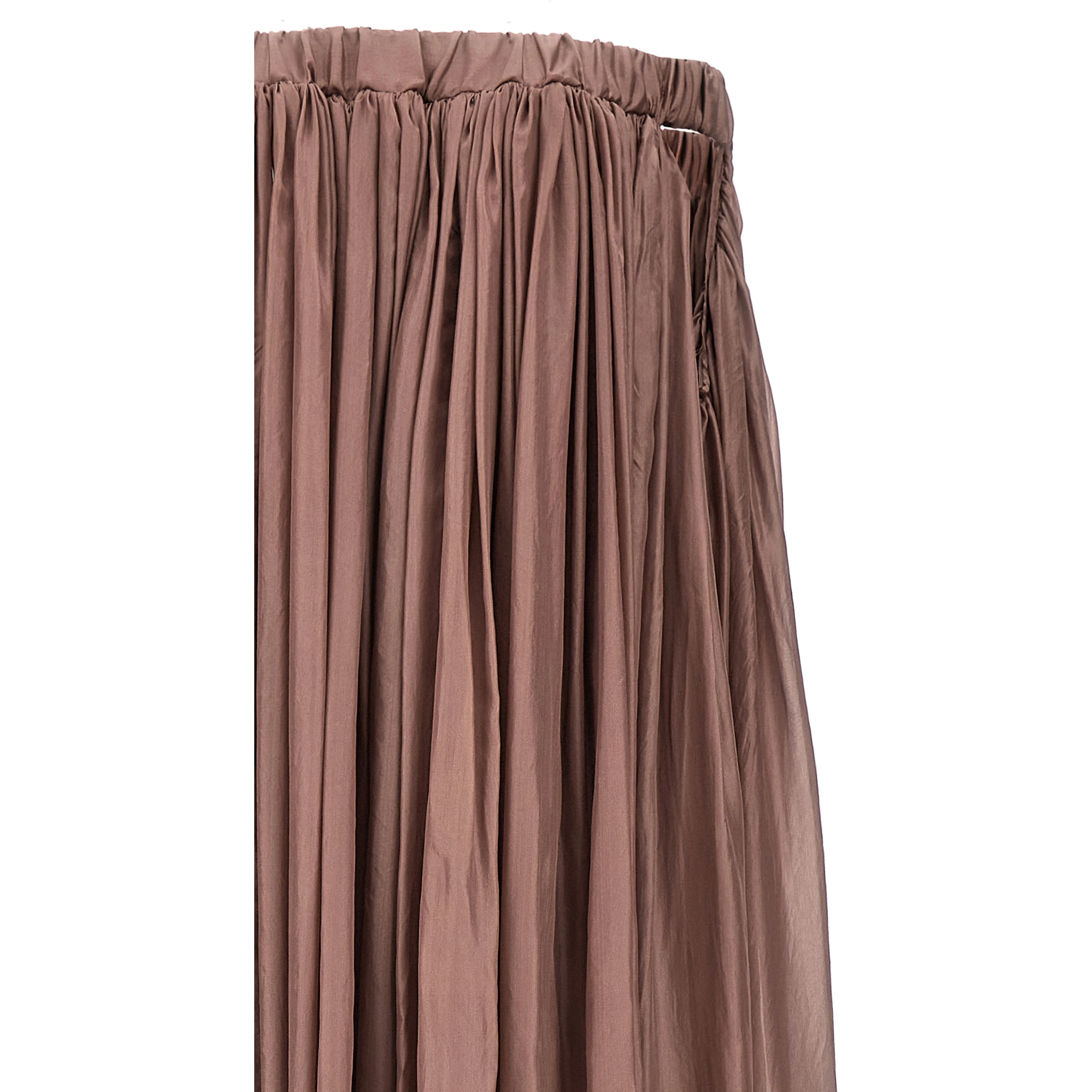Multicolor Silk Long Dress