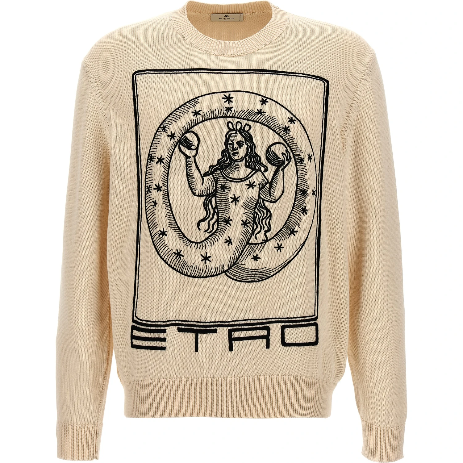 Beige Cotton Cardigan