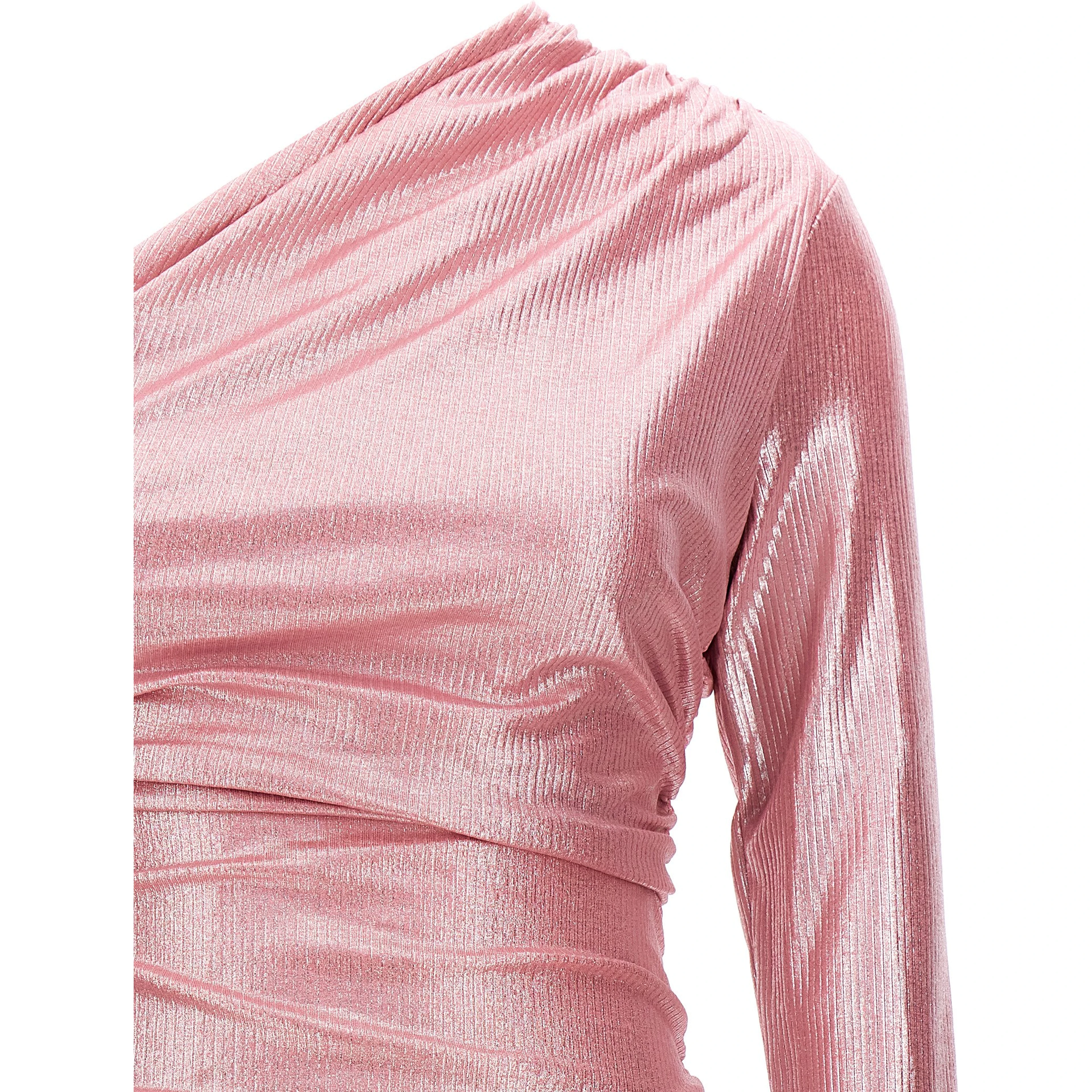 Multicolor Mohair Short Dress