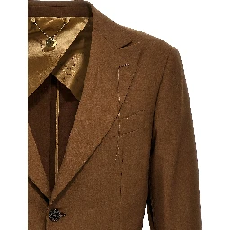 Brown Wool Blazer