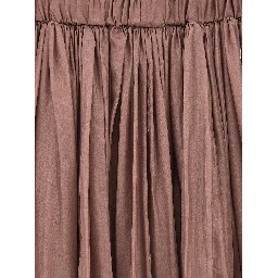 Multicolor Silk Long Dress