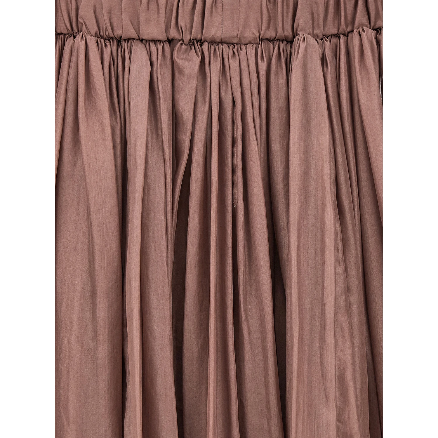 Multicolor Silk Long Dress