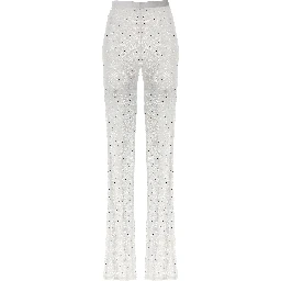 White Polyamide Leggings