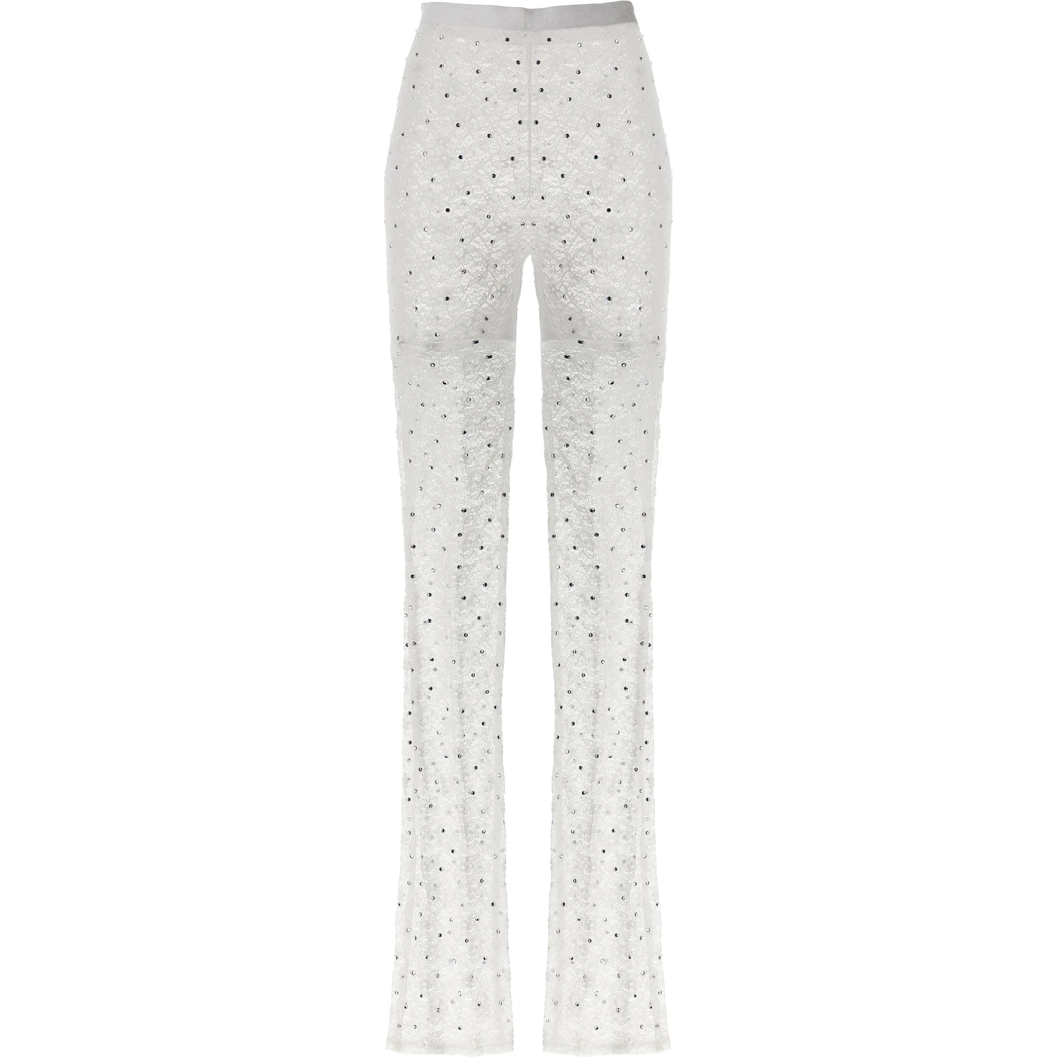 White Polyamide Leggings