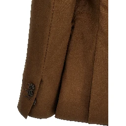 Brown Wool Blazer