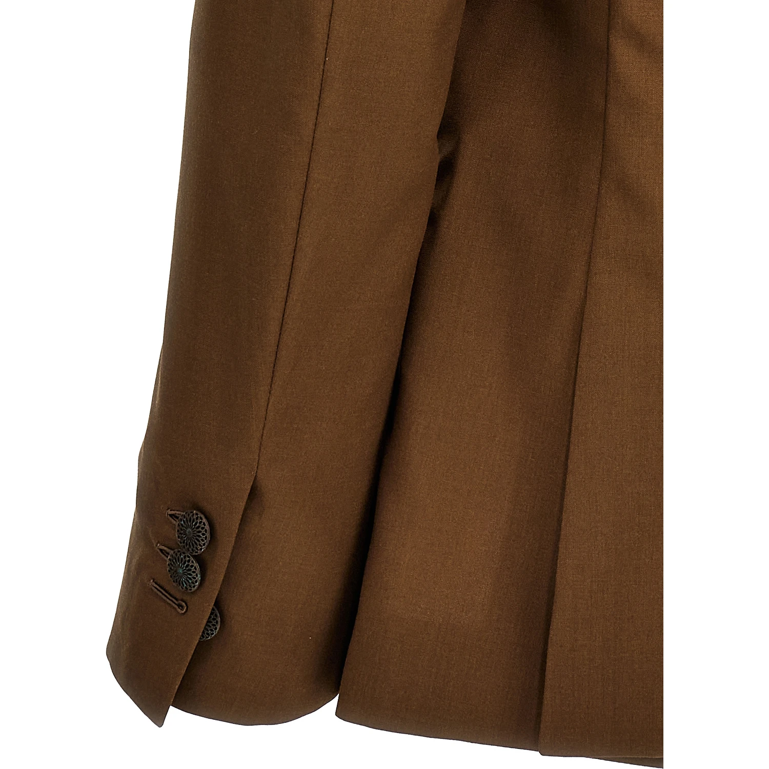 Brown Wool Blazer