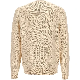 Beige Cotton Cardigan