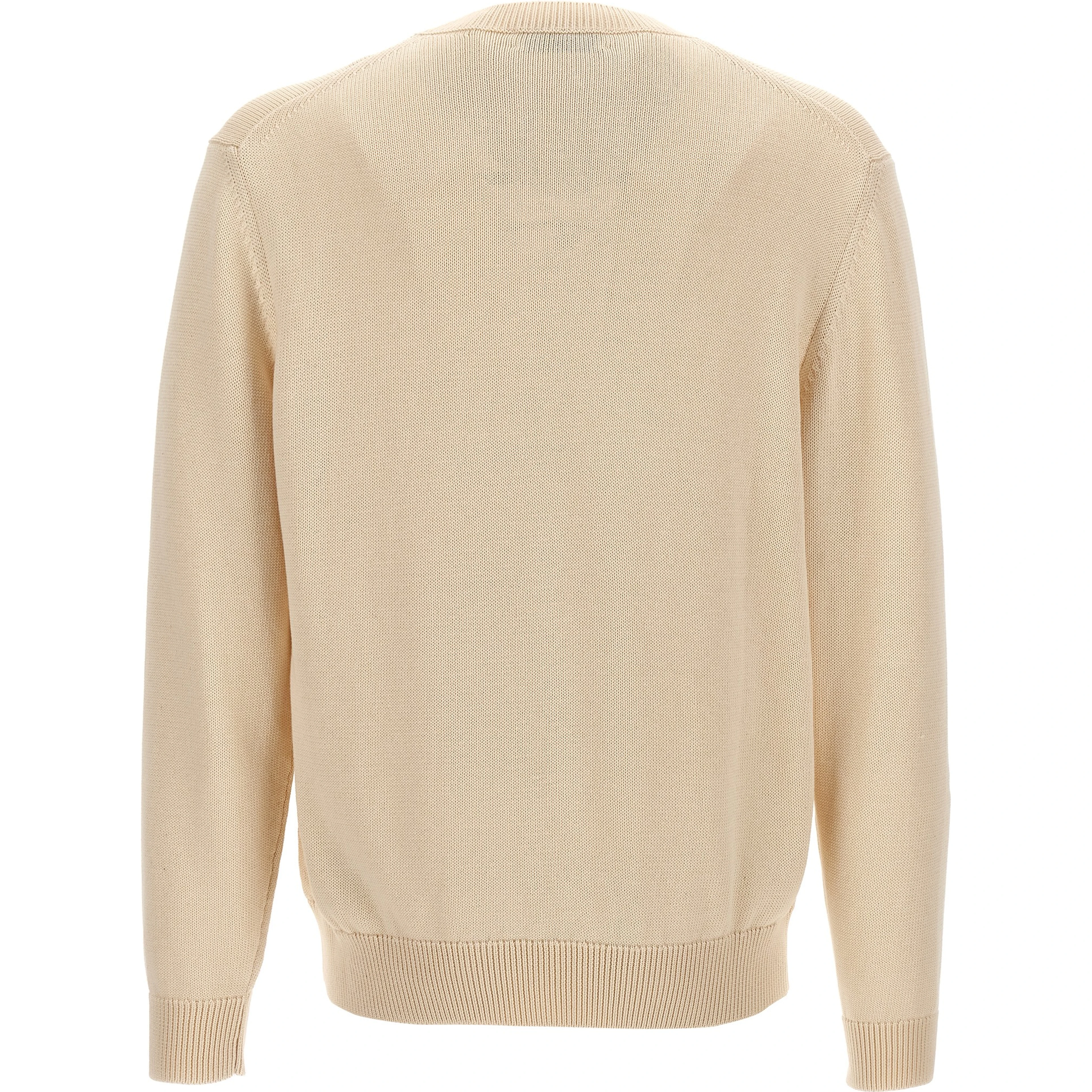 Beige Cotton Cardigan