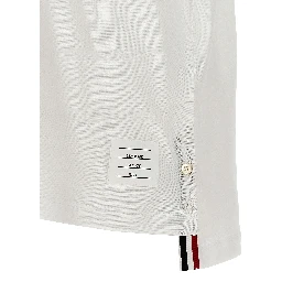 White Cotton Polo Shirt