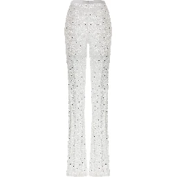 White Polyamide Leggings