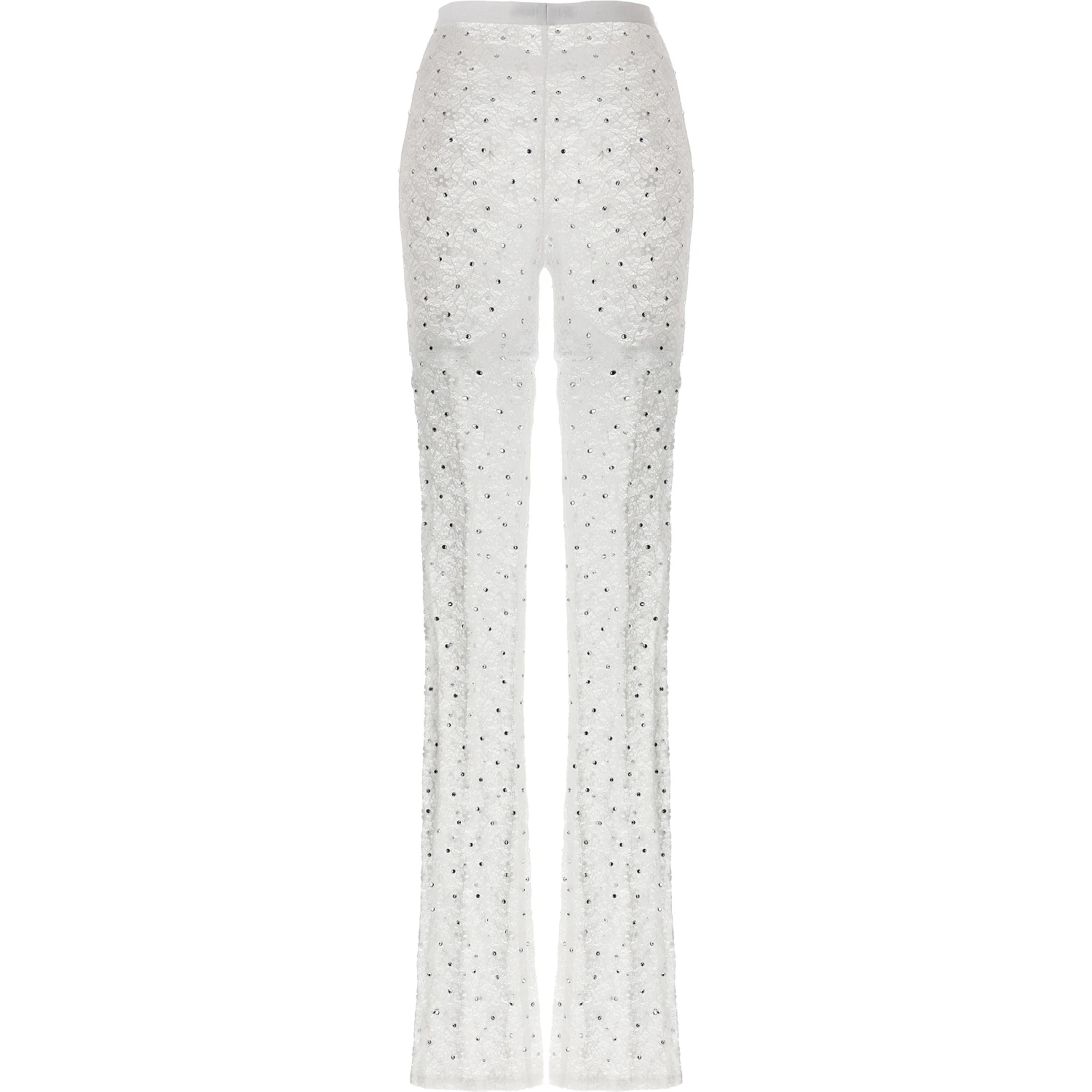 White Polyamide Leggings