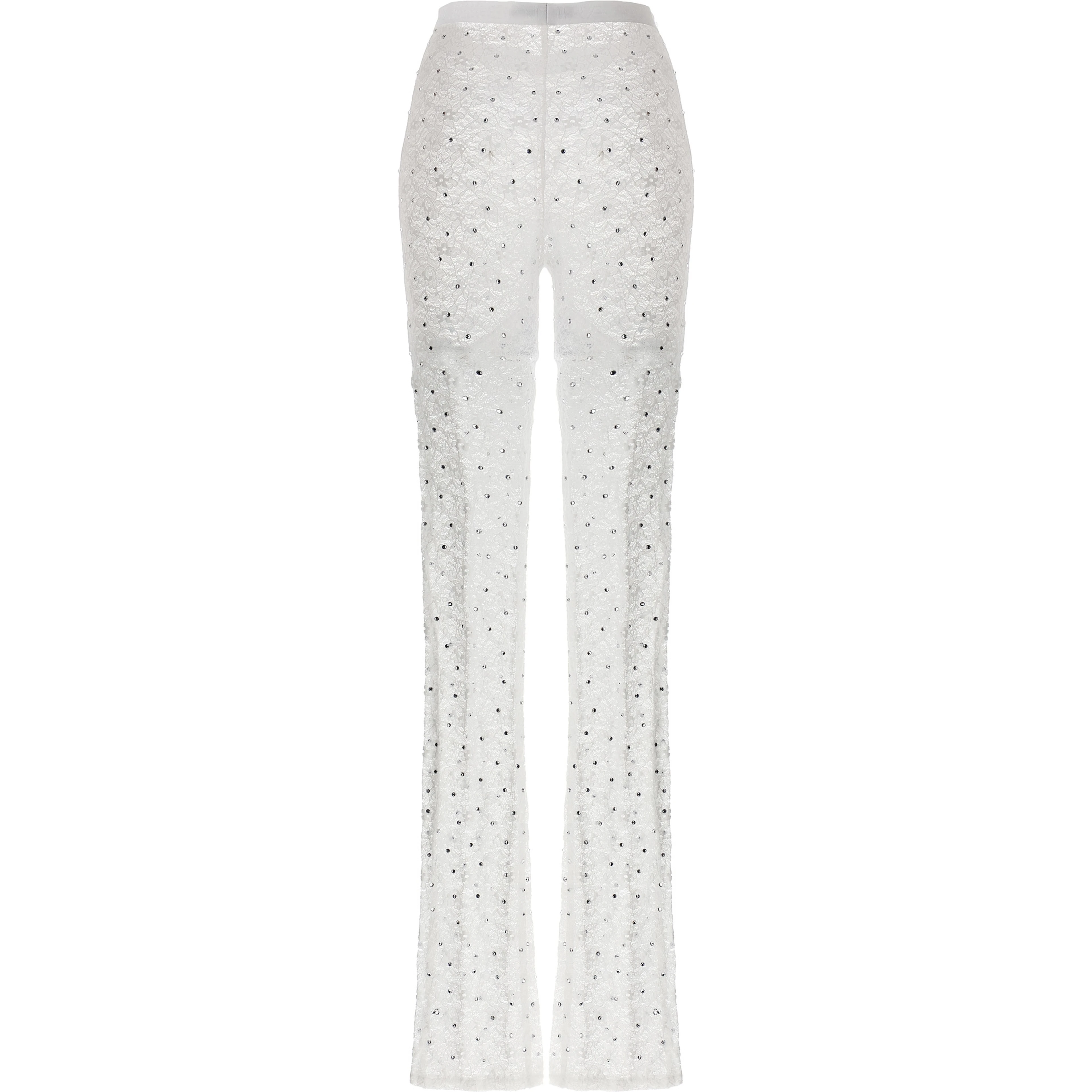 White Polyamide Leggings