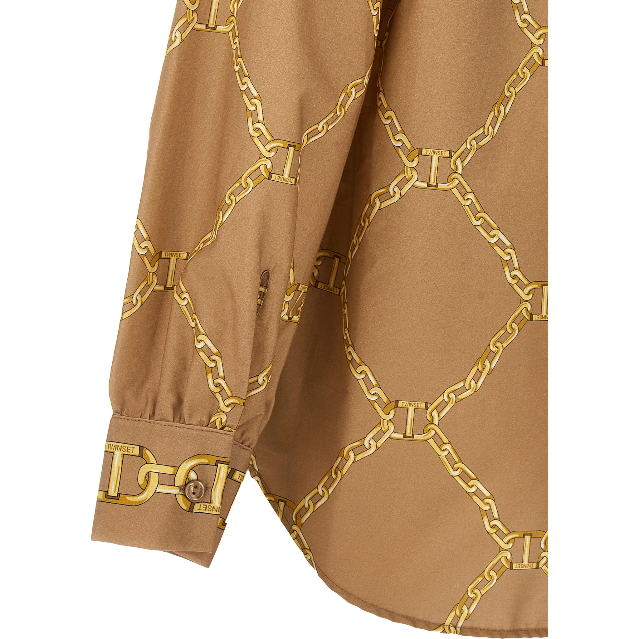 Beige Cotton Blouse