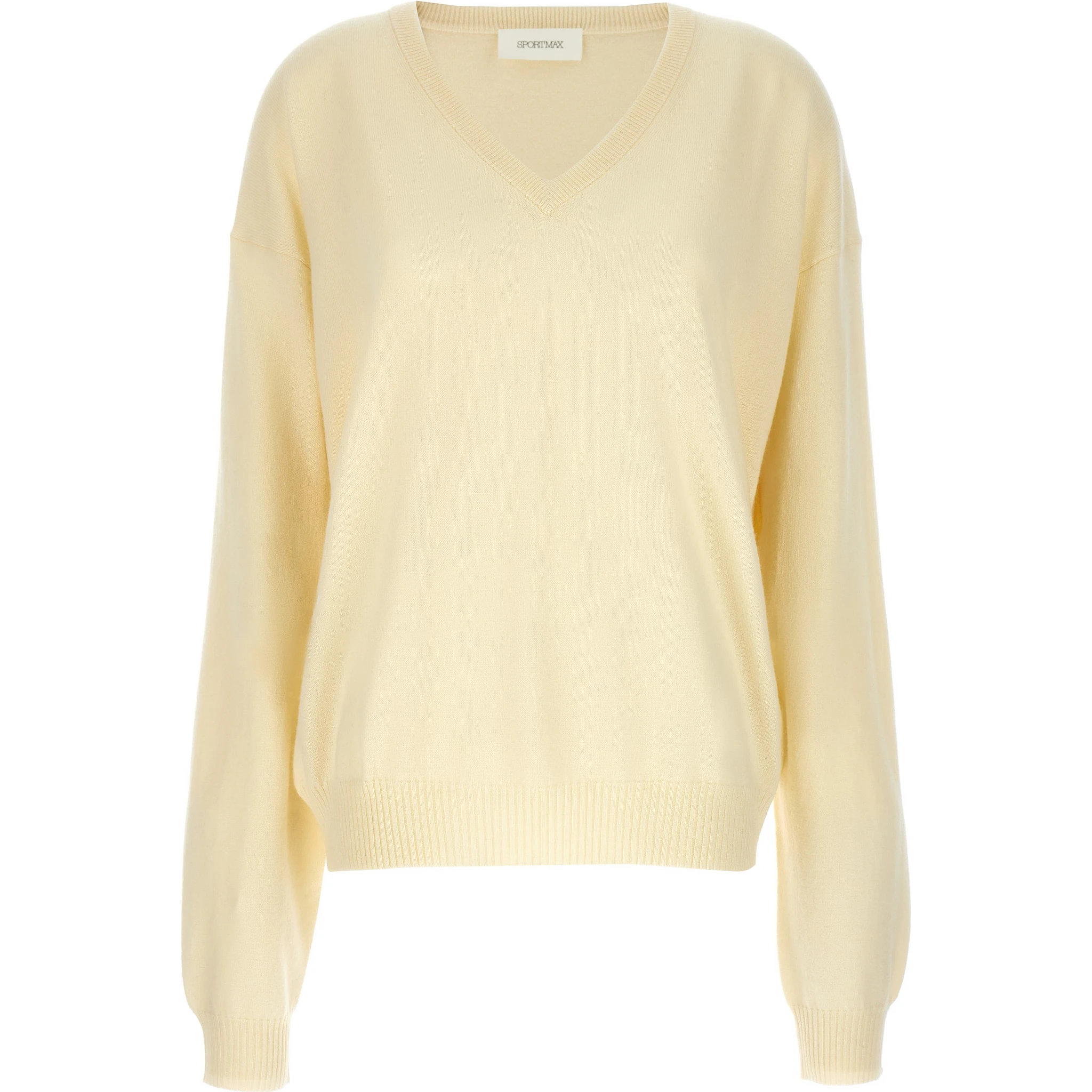 Bicolor Wool Cardigan