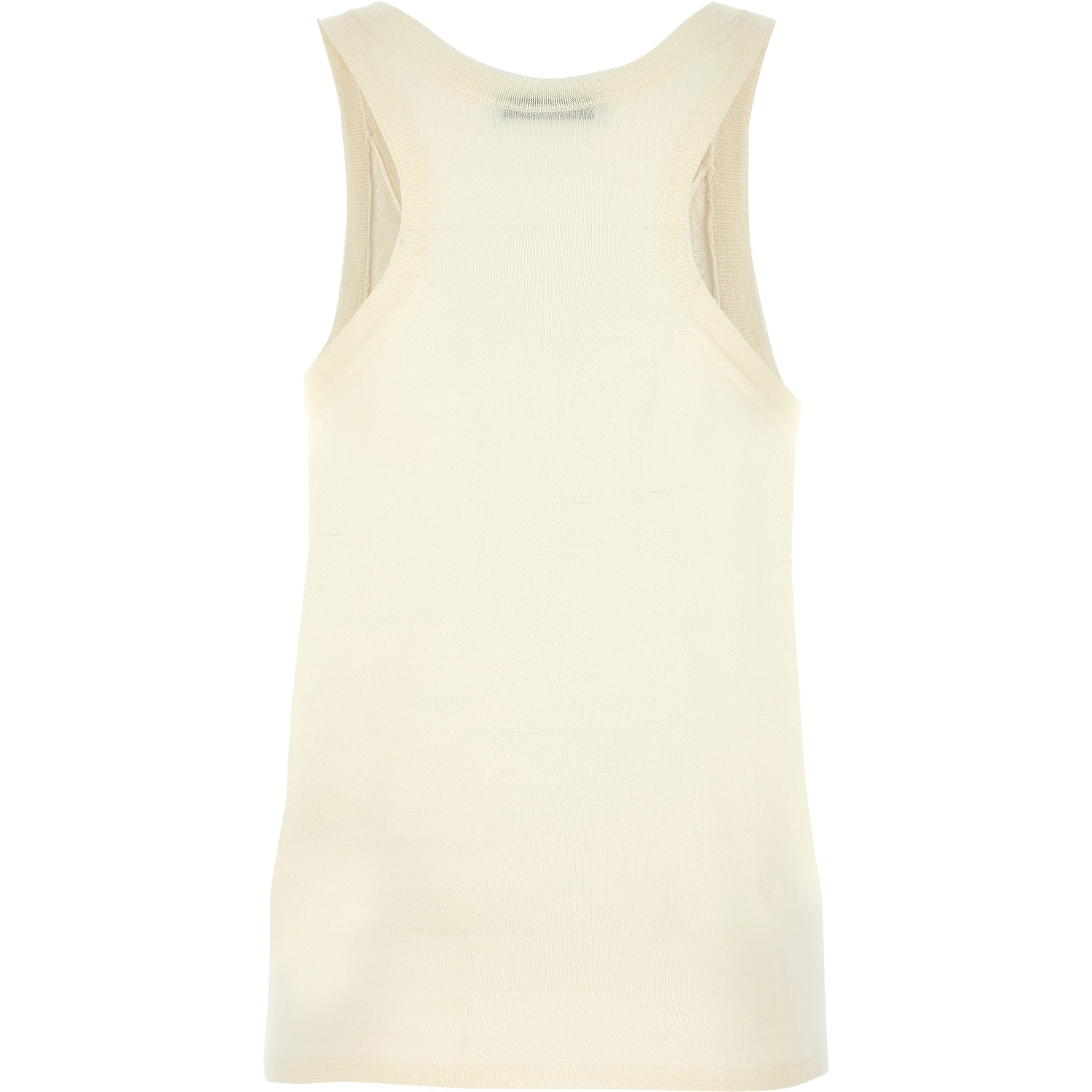 White Cashmere Tank Tops