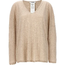Beige Cashmere Cardigan