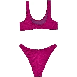 Purple Polyamide Bikini
