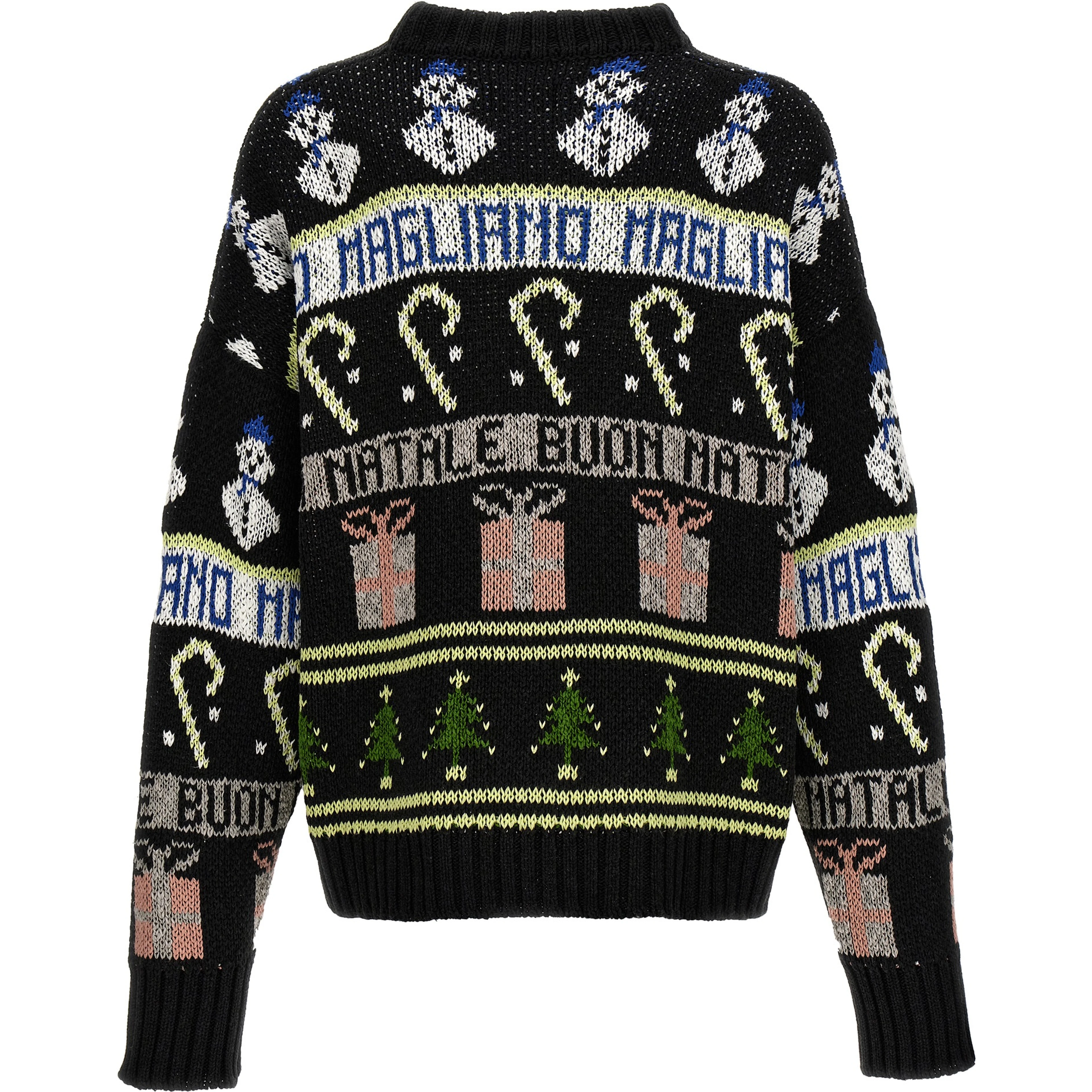 Black Cotton Cardigan