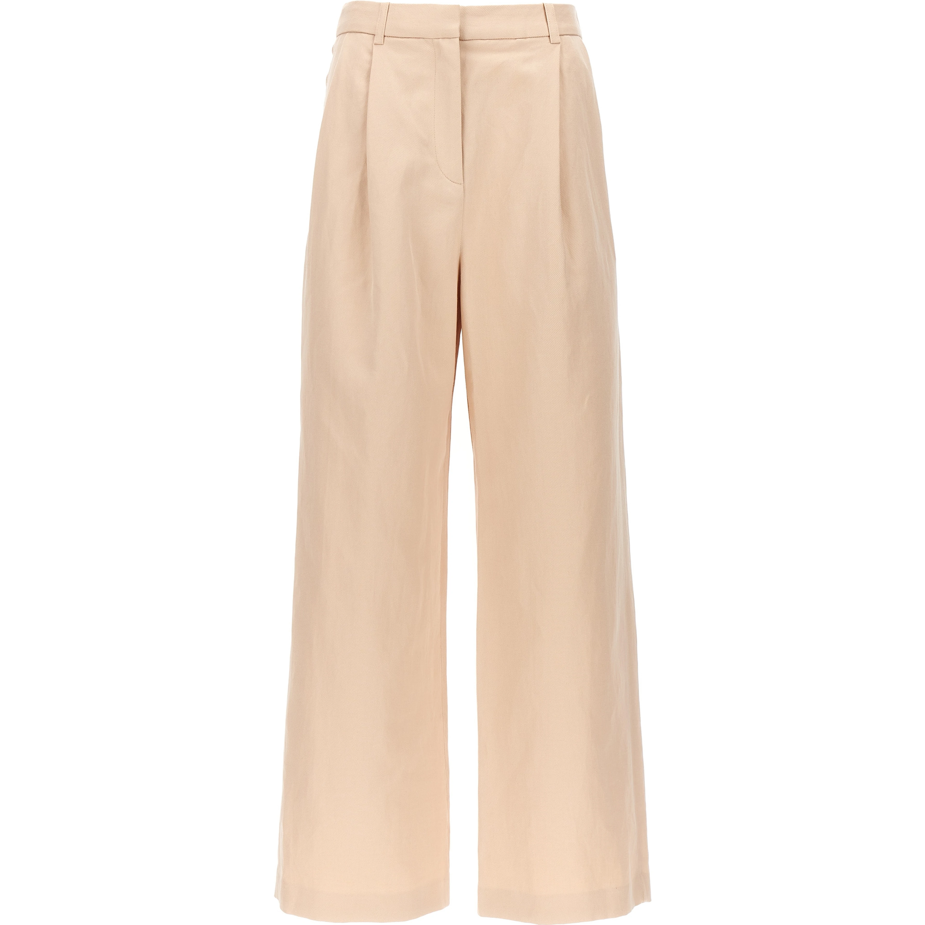 Multicolor Cotton Casual Pants