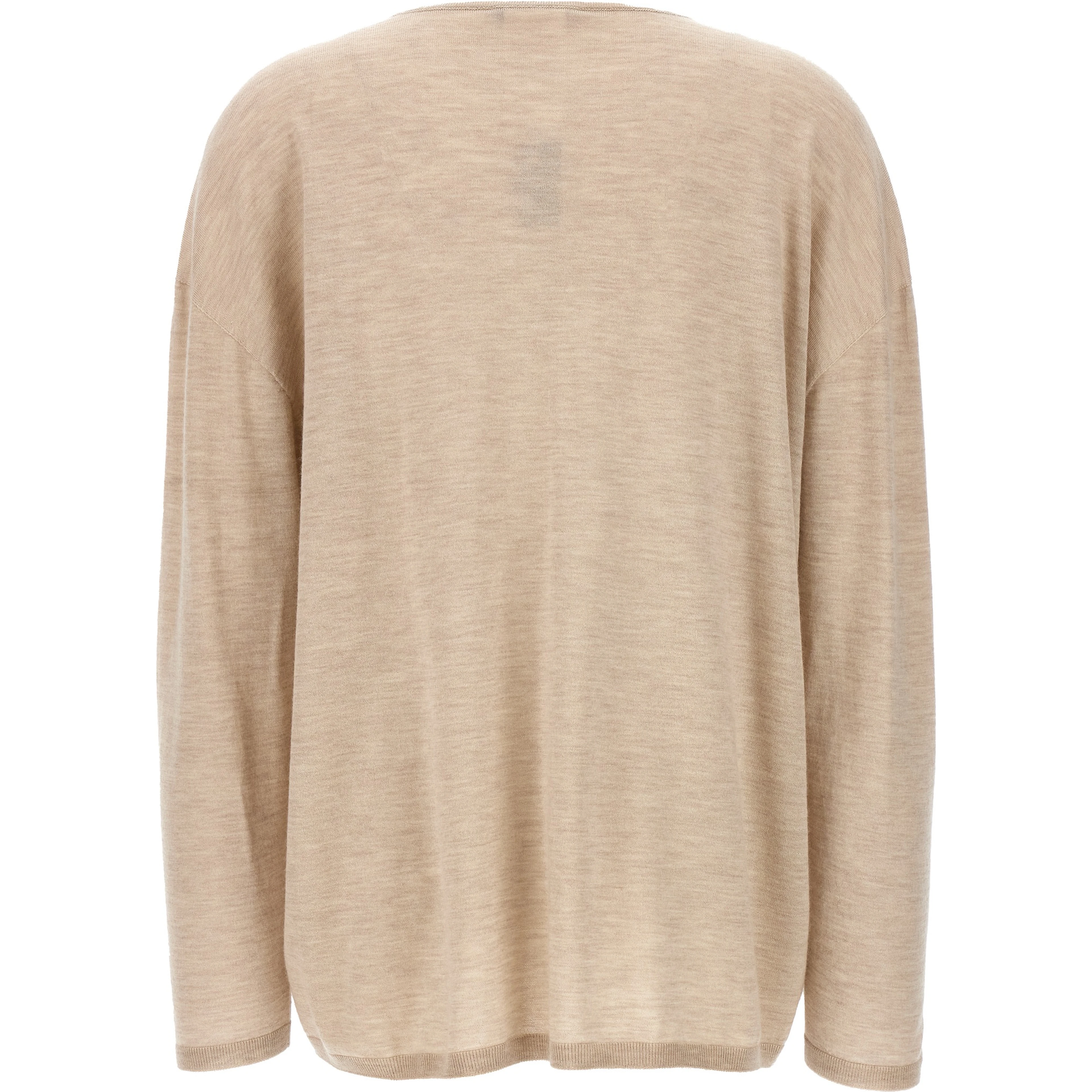 Beige Cashmere Cardigan