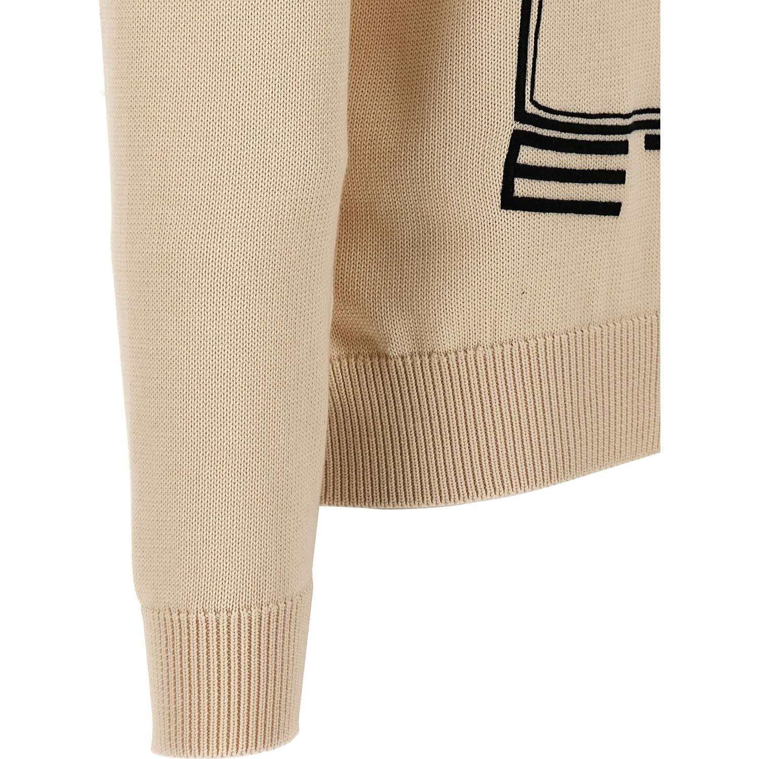 Beige Cotton Cardigan