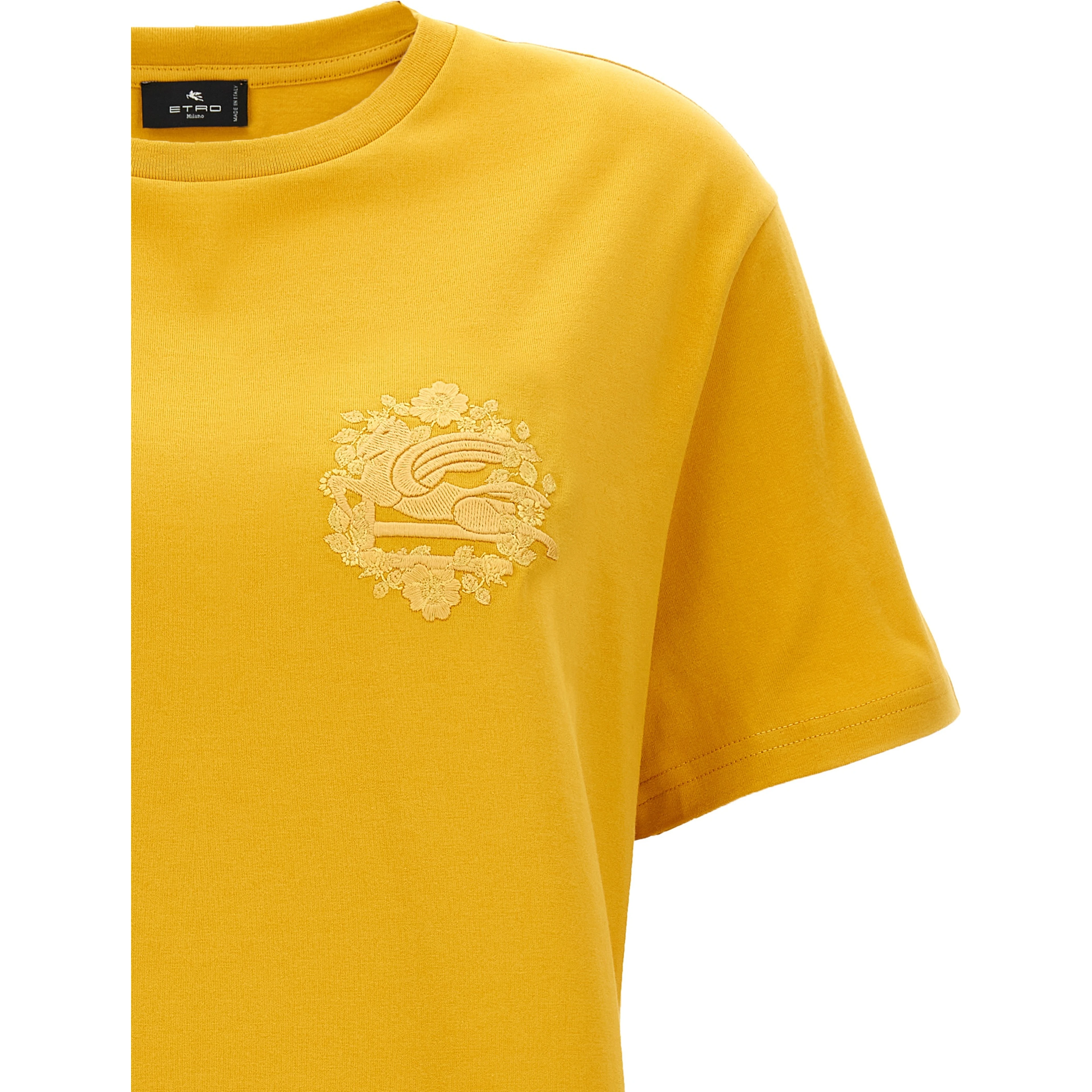 Bicolor Cotton T-Shirt