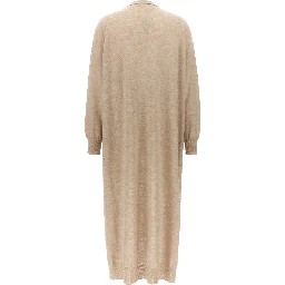 Beige Cashmere Cardigan