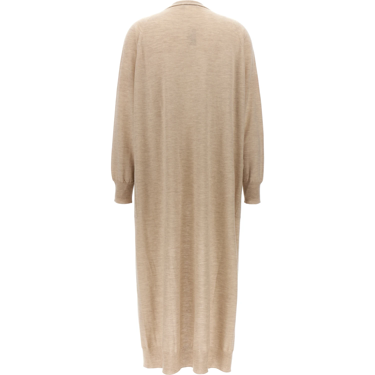 Beige Cashmere Cardigan