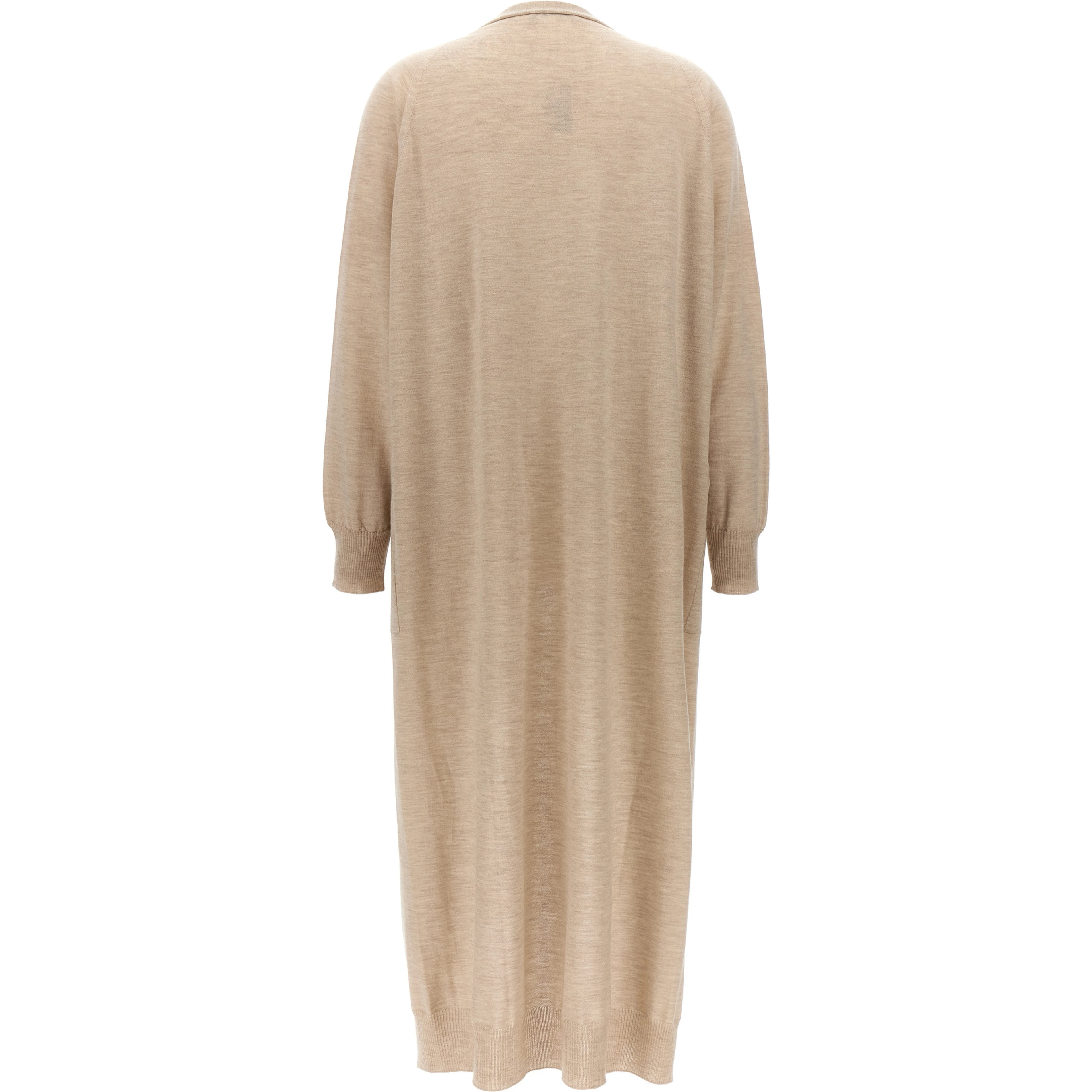 Beige Cashmere Cardigan