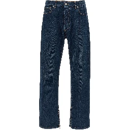 Blue Cotton Jeans Denim